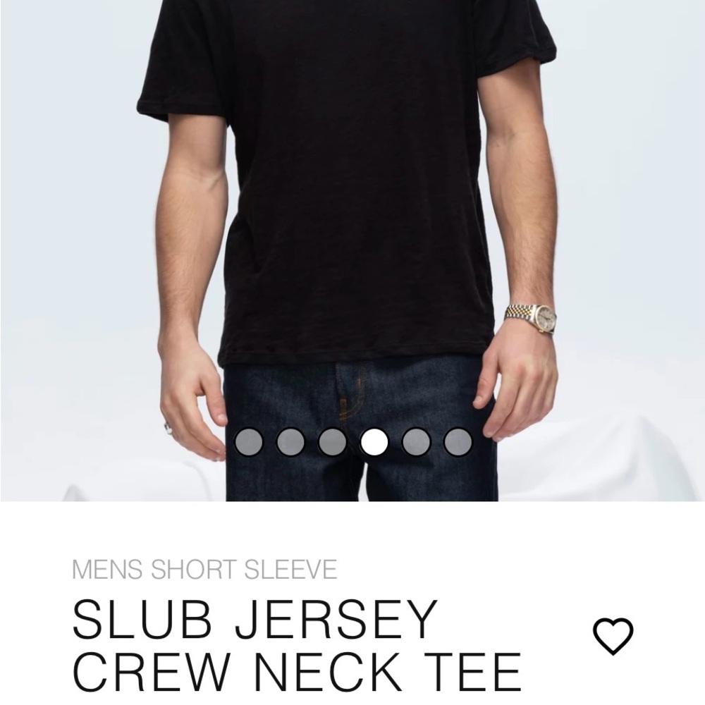 NWT* ATM Black Slub Jersey Crew Neck Tee

Size medium